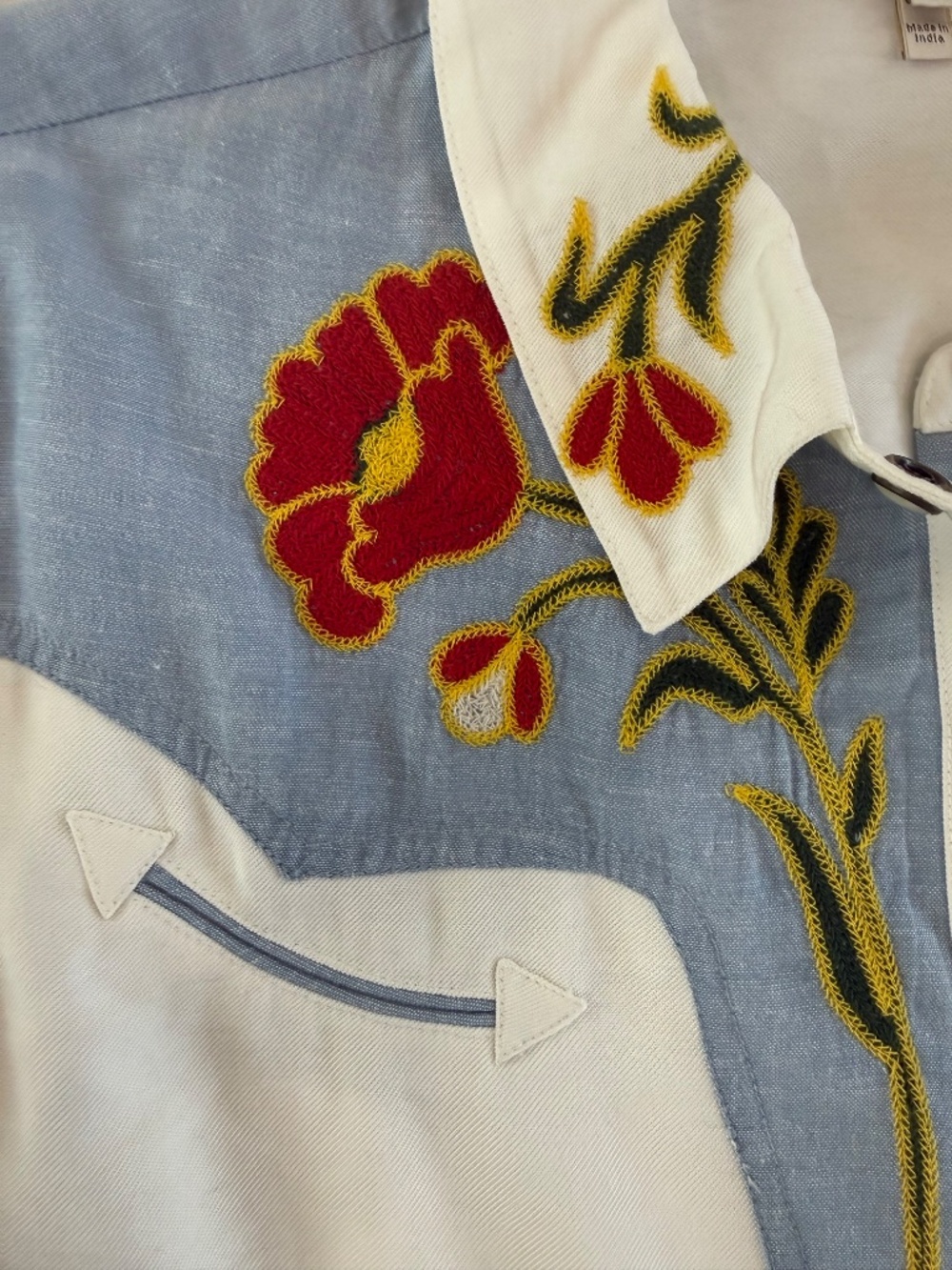 Stetson & THE GREAT Embroidered Western Shirt - Picture 11 of 14